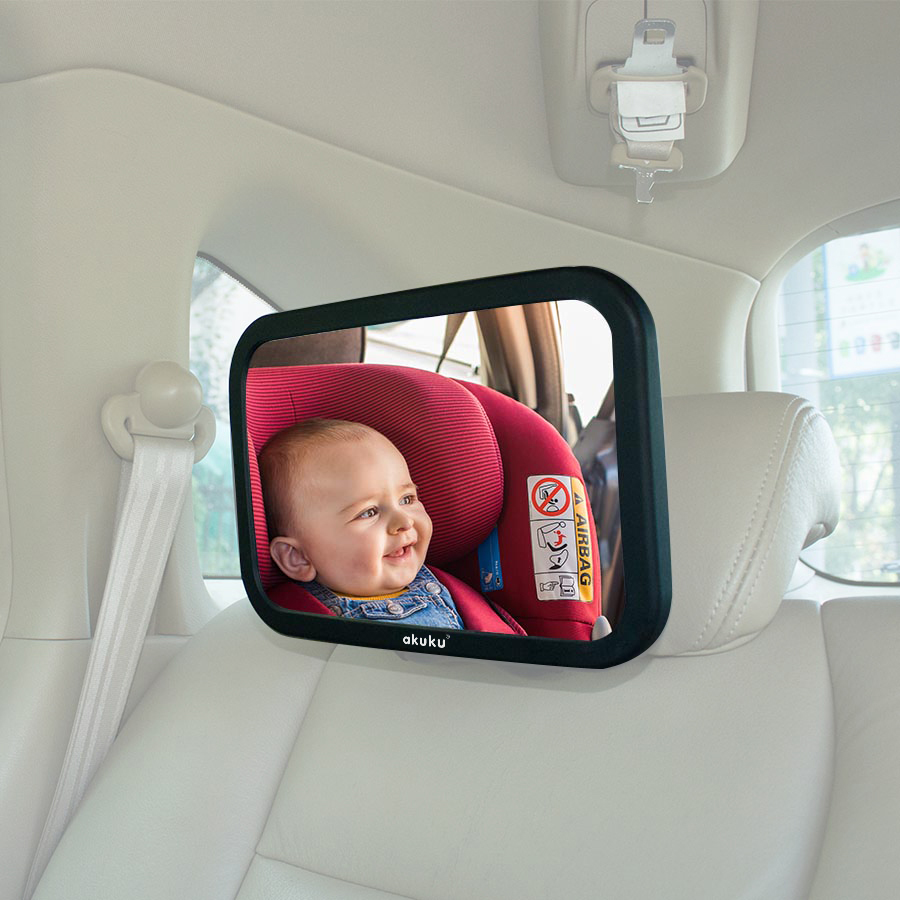 Oglinda Auto Akuku, Reglabilă 360°, Supraveghere Copii - imagine 7