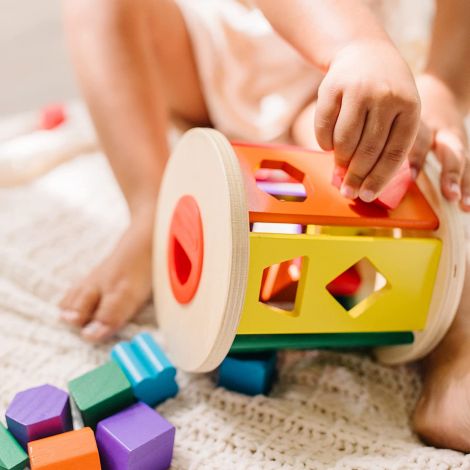 Sortator Forme Lemn Melissa & Doug, 1 An+ - imagine 3