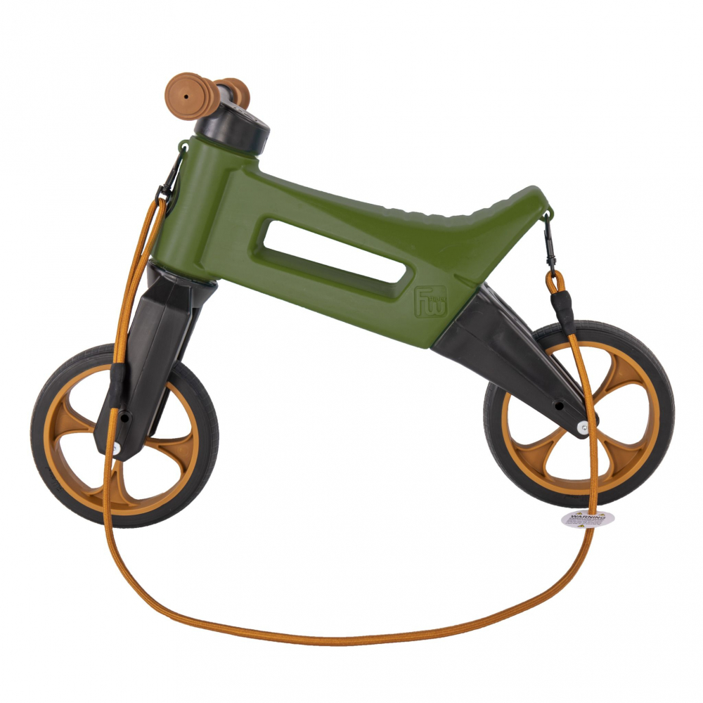 Funny Wheels Rider SuperSport 2 în 1 Khaki, 18+ luni - imagine 4