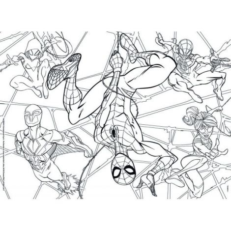 Puzzle Spiderman Lisciani 60 piese colorat - imagine 3