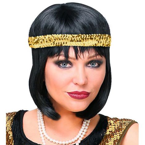 Bentită Paiete Aurie Widmann Italia | Accesorii Carnaval - imagine 2