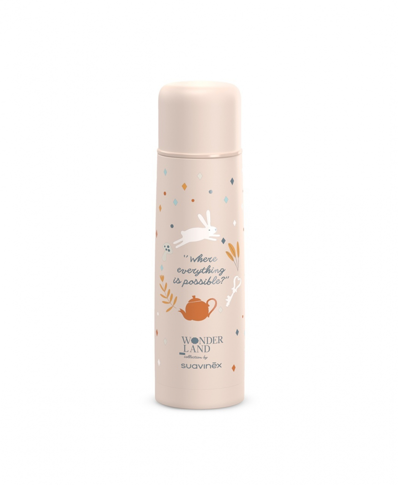 Termos Suavinex Wonder 500ml Roz, Păstrează Căldura - imagine 2