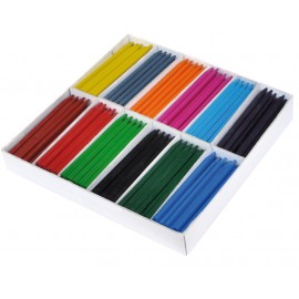 Set 300 Creioane Colorate Playbox, Formă Triunghiulară