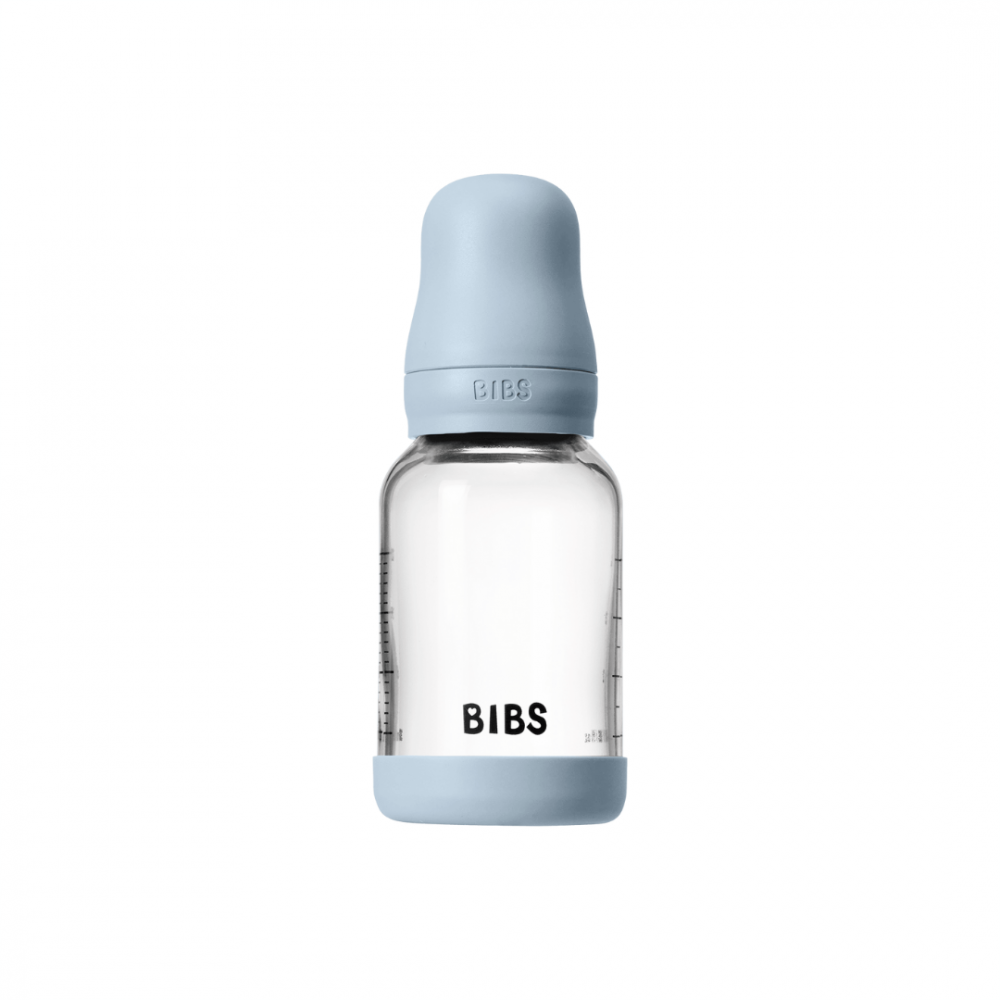 Bibs Biberon Anticolici Sticlă 120ml Baby Blue - imagine 2