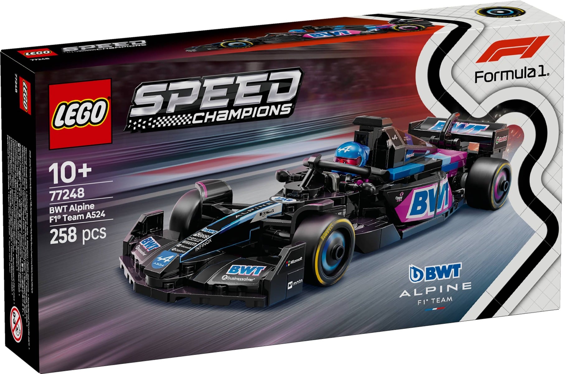 LEGO Speed Champions BWT Alpine F1 A524