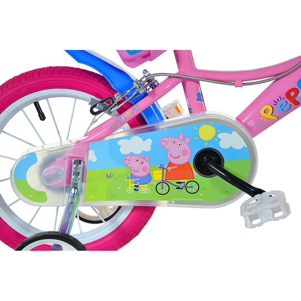 Bicicleta Dino Bikes Peppa Pig 14 inch - imagine 2