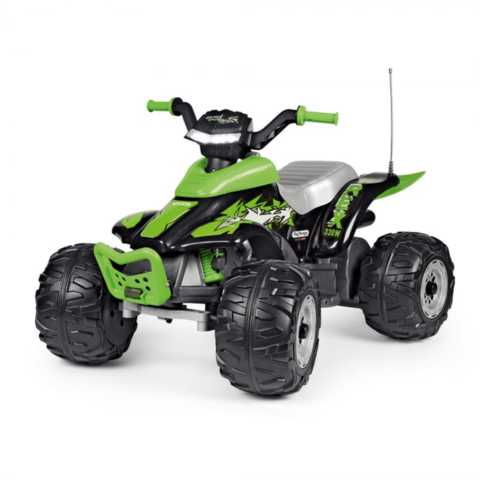 ATV Peg Perego Corral T-Rex 12V, Verde