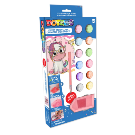 Set Pictură Diamante Unicorn Diamond Dotz - Relaxare