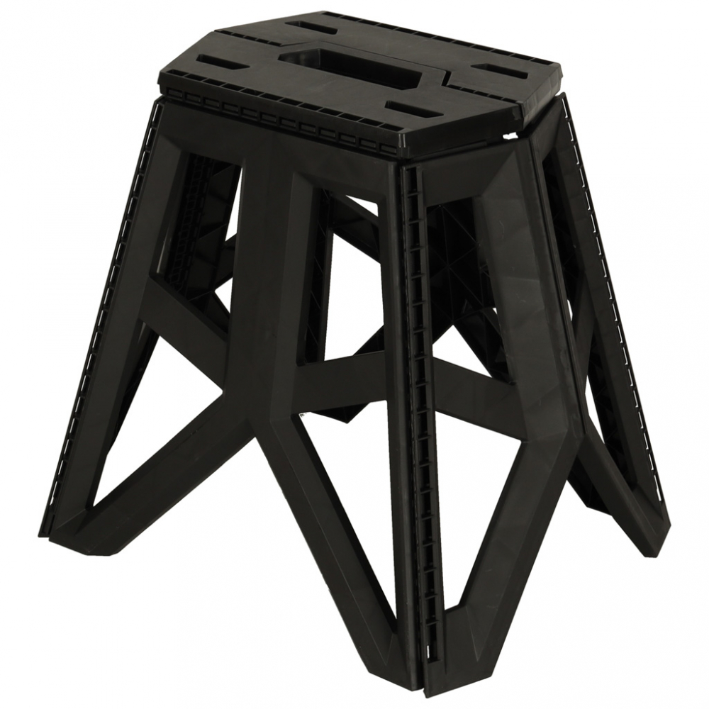 Scaun camping Ikonka Black 40cm portabil - imagine 2