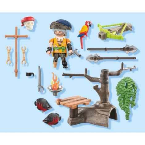 Playmobil Pirat cu Balista - Aventură Marinărească - imagine 5