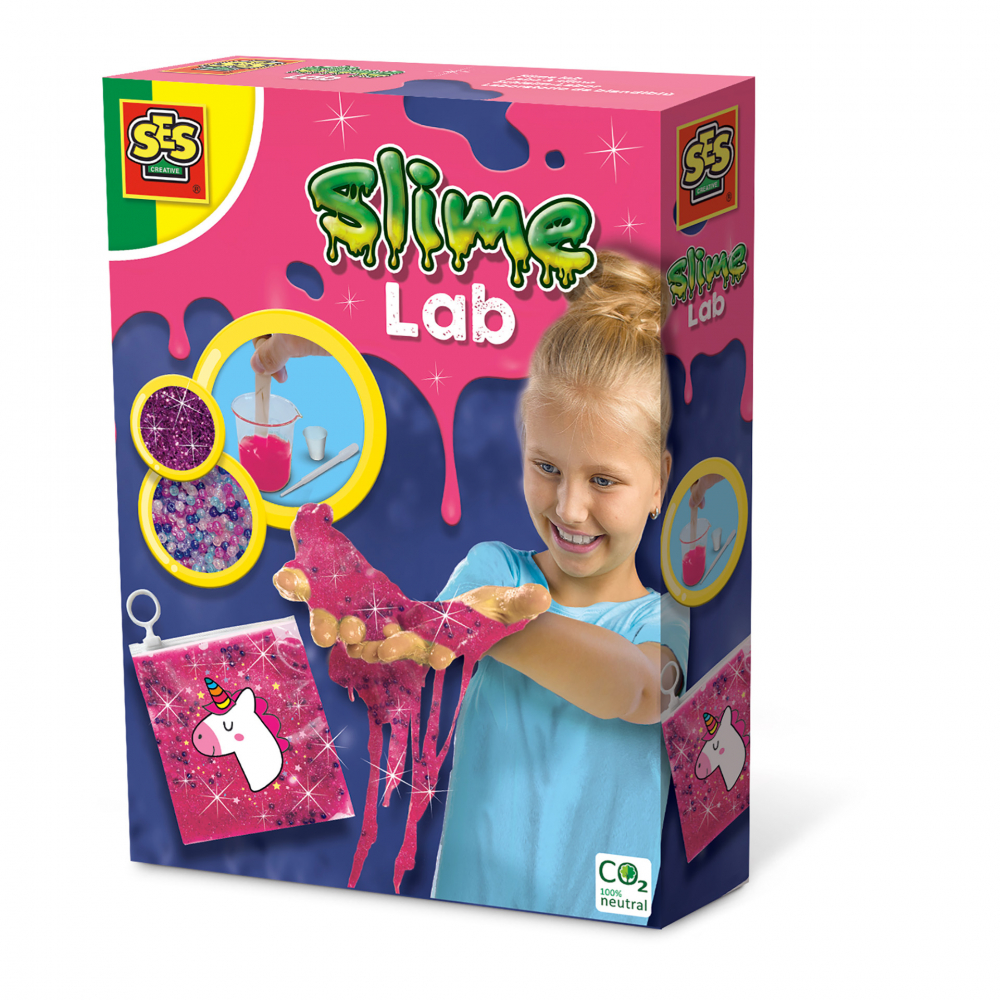Set Slime Roz Unicorn Ses Creative | Joc Creativ