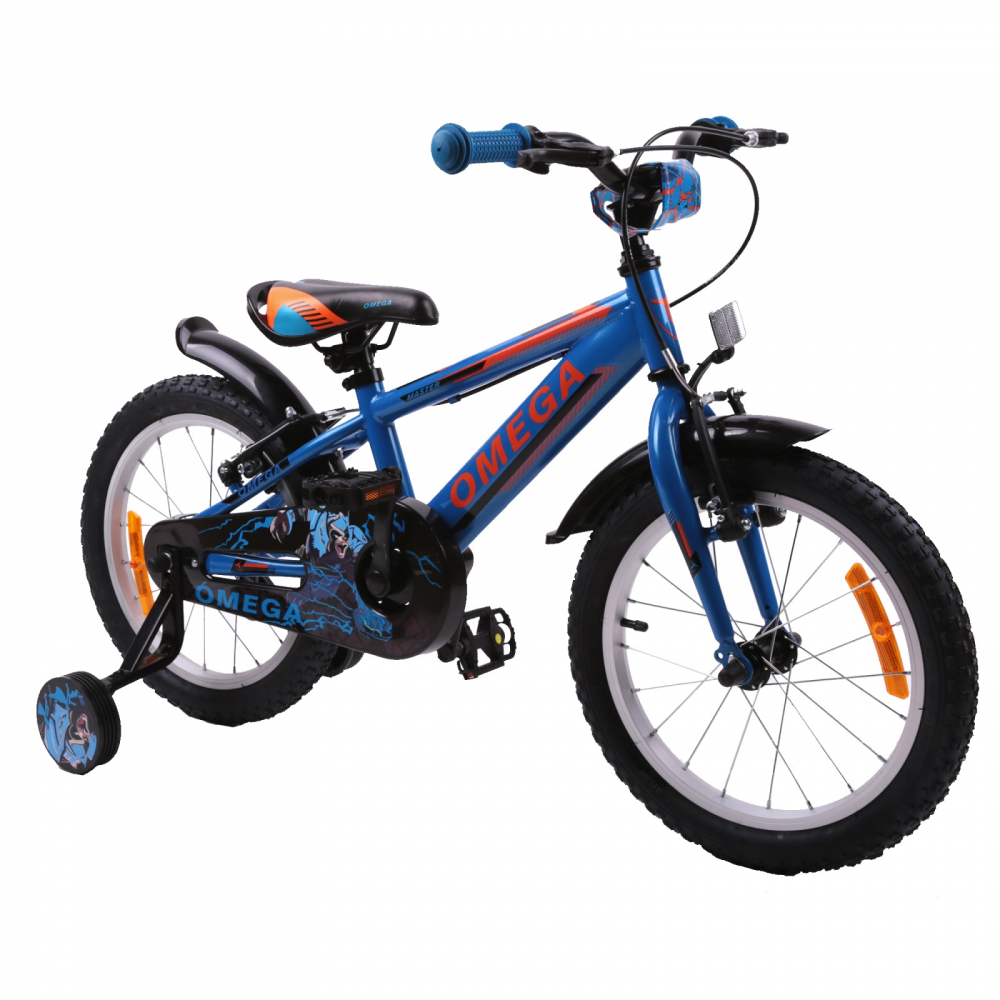 Bicicleta Omega Master 12" Albastru 2-4 Ani - imagine 2