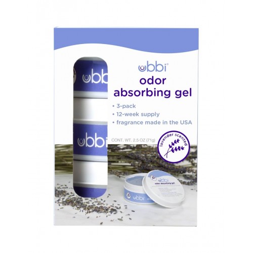 Gel absorbant mirosuri Ubbi, 3 bucăți - Elimină eficient mirosurile - imagine 2