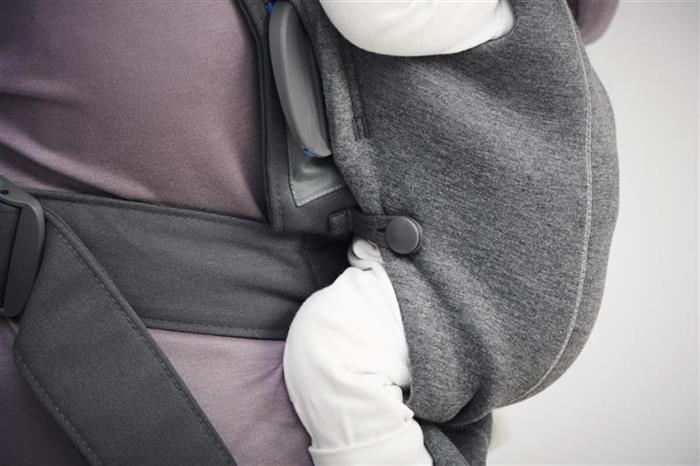 BabyBjorn Mini Marsupiu Anatomic Gri - imagine 5