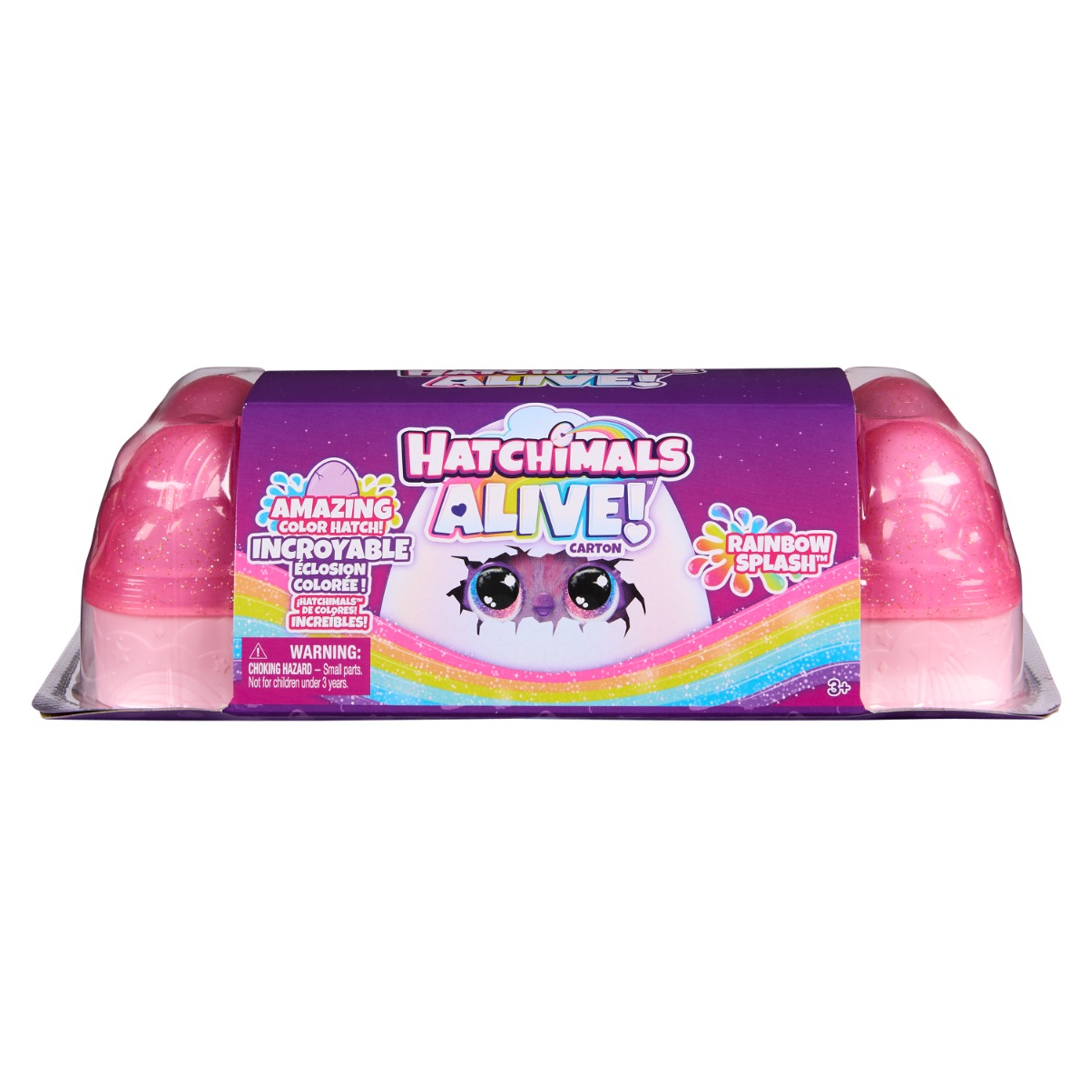 Set 5 Figurine Hatchimals Rainbow Splash