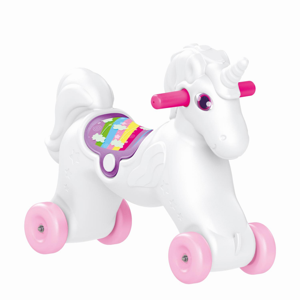 Balansoar Unicorn 2 in 1 Dolu, Jucărie Exterior - imagine 3