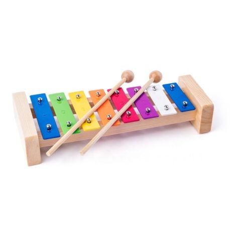 Xilofon Metalic Woodyland - Jucărie Educațională din Lemn