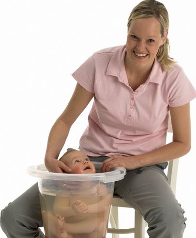 Cadita Tummy Tub - Confortul uterului matern - imagine 4