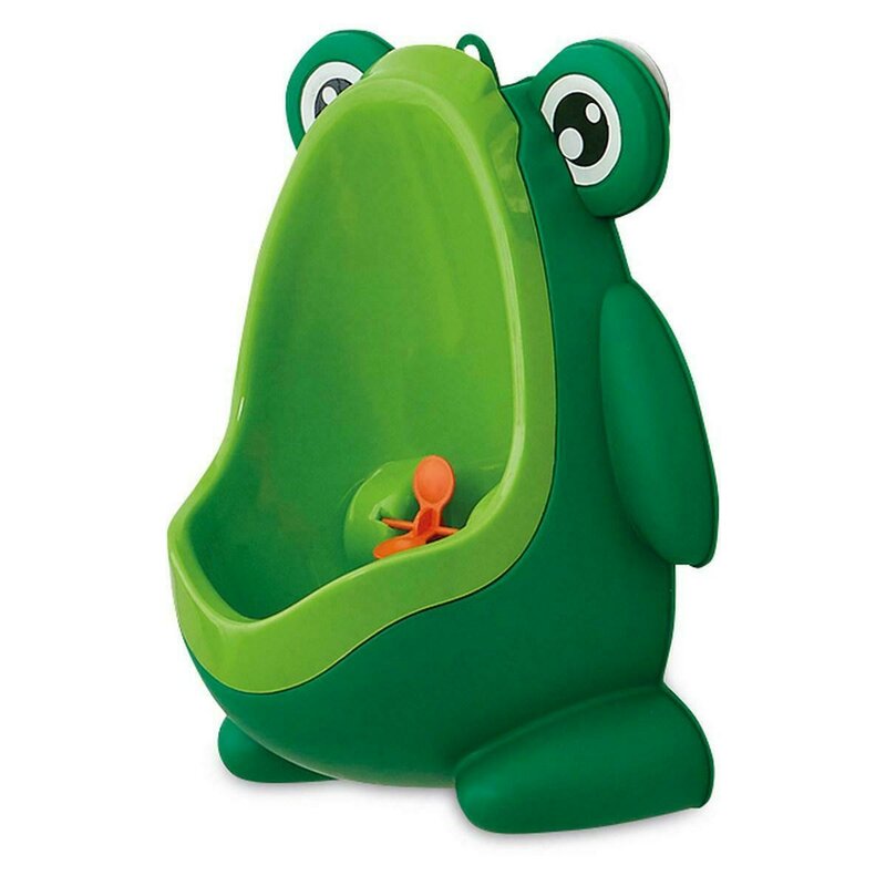 Pisoar baieti FreeON Frog cu tinta rotativa