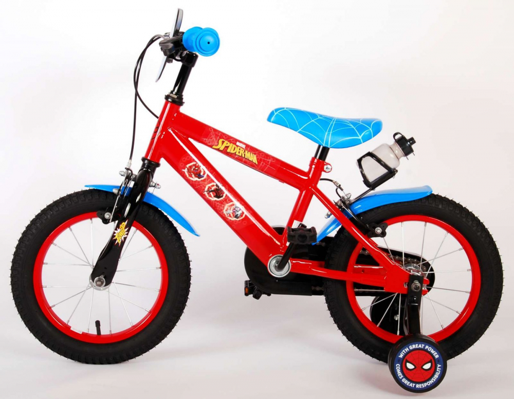 Bicicleta Spiderman RB 14" Eandl Cycles - imagine 8