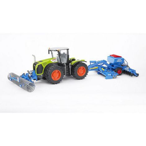 BRUDER Tractor Claas Xerion 5000 - Direcție 4×4 - imagine 5