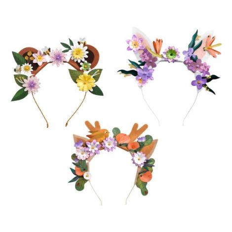 Djeco Coronite cu Flori DIY - Creativitate - imagine 3