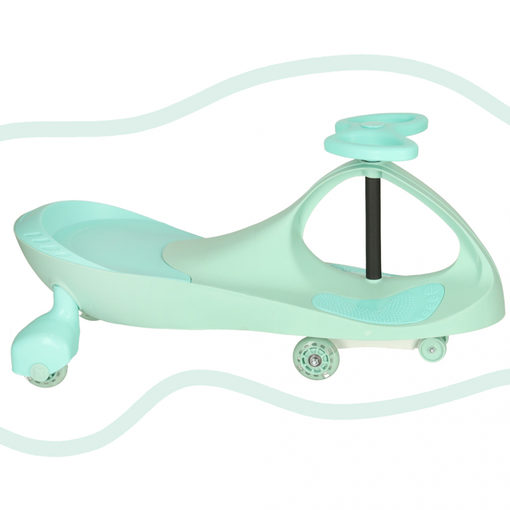 Plasmacar Ikonka Pastel Mint cu LED, 50 kg - imagine 3