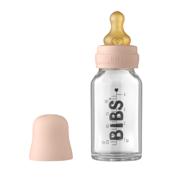 Bibs Set Biberon Sticlă 110ml Blush Anticolici - imagine 4