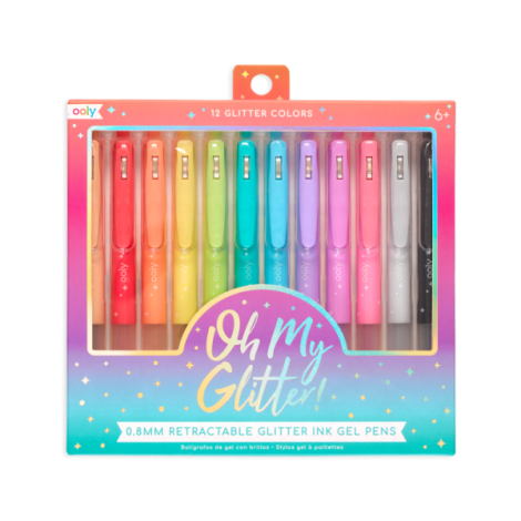 Ooly Oh My Glitter! 12 Pixuri Gel Sclipici