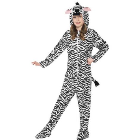 Costum Zebra Salopeta Copii Smiffys