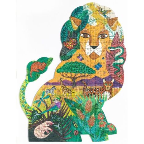 Puzzle Djeco Puzz'Art Leu 350 piese - format inovator - imagine 3