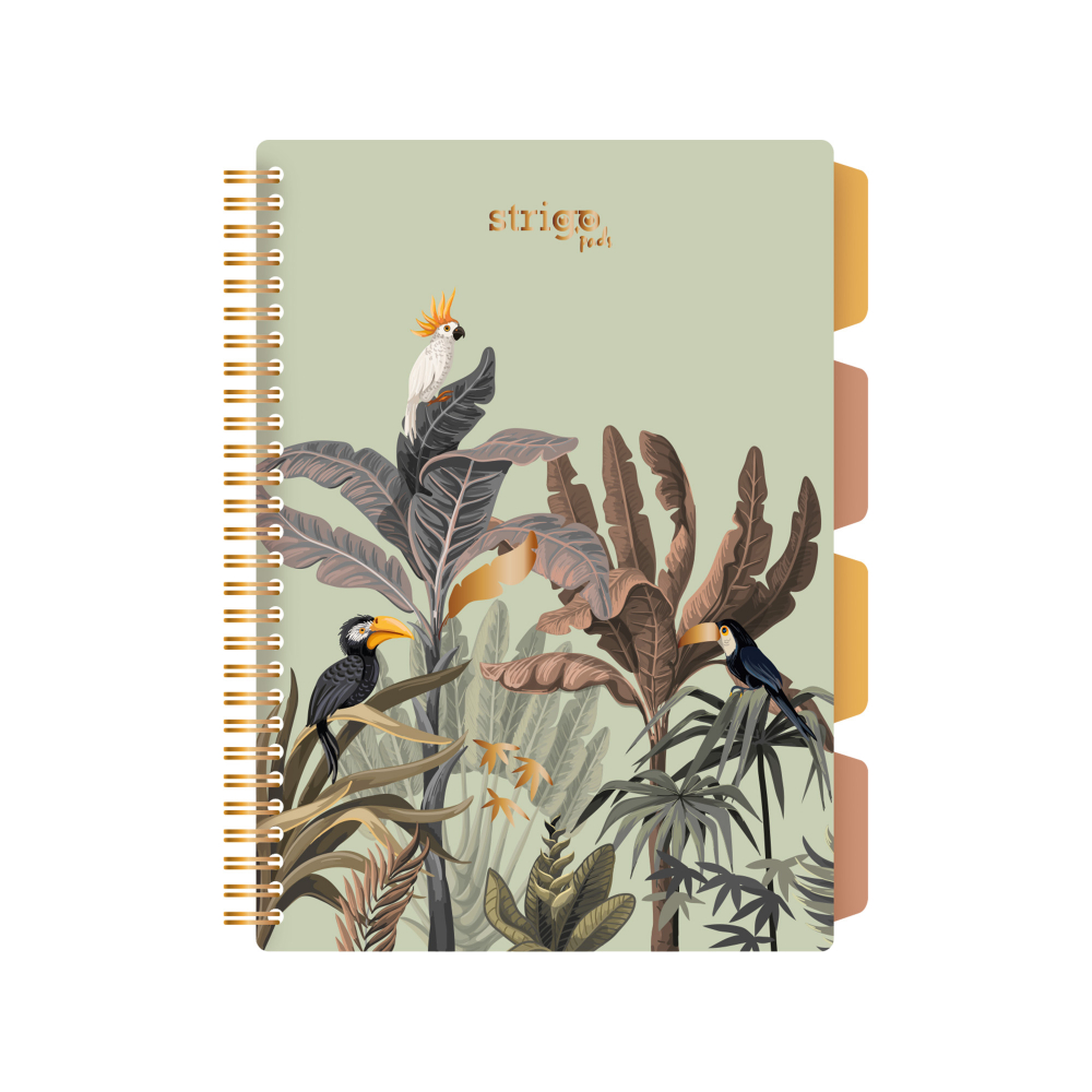 Caiet Spirala Strigo Project Book Africa B5