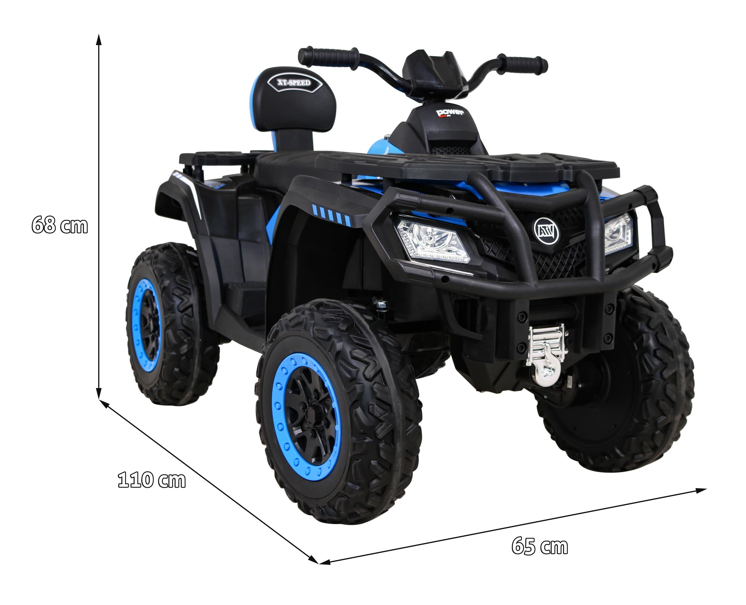 ATV Electric 2 Locuri 4x4 24V Autokids - imagine 15