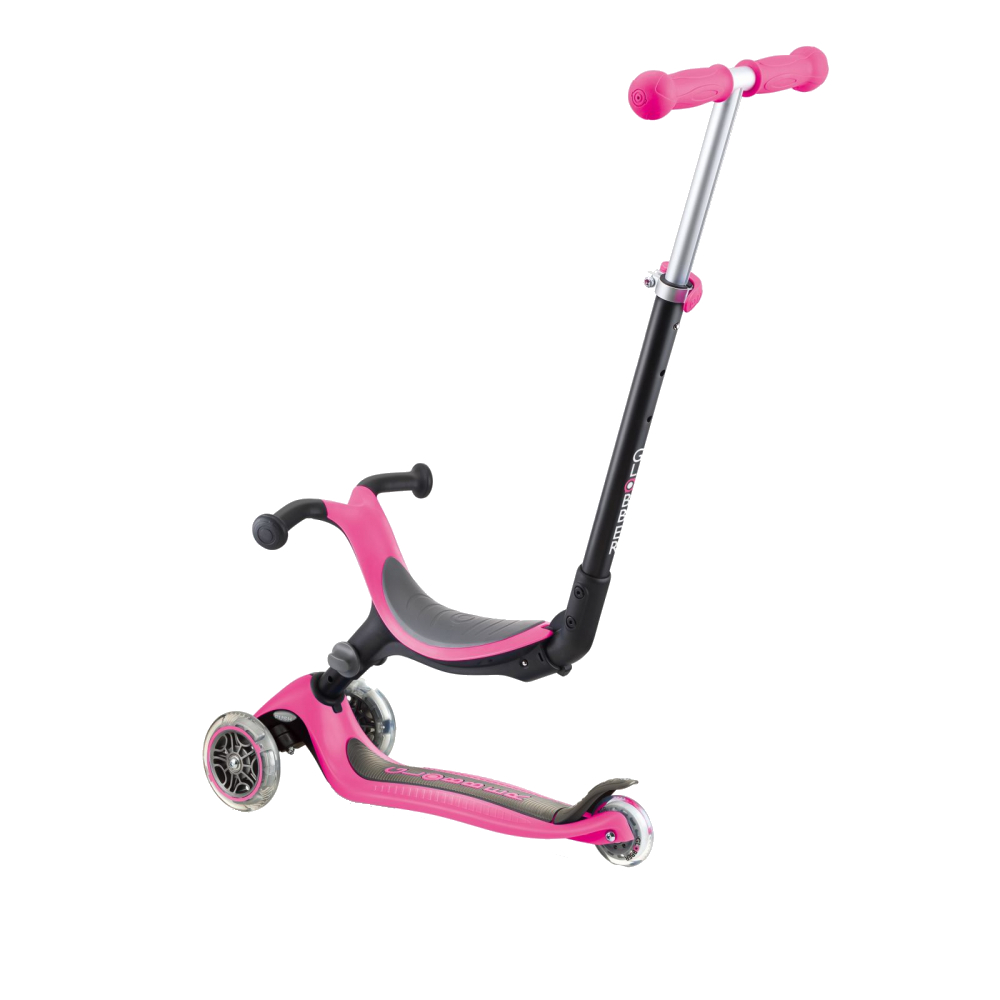 Trotineta Globber Go-Up 4 in 1 Roz - imagine 5