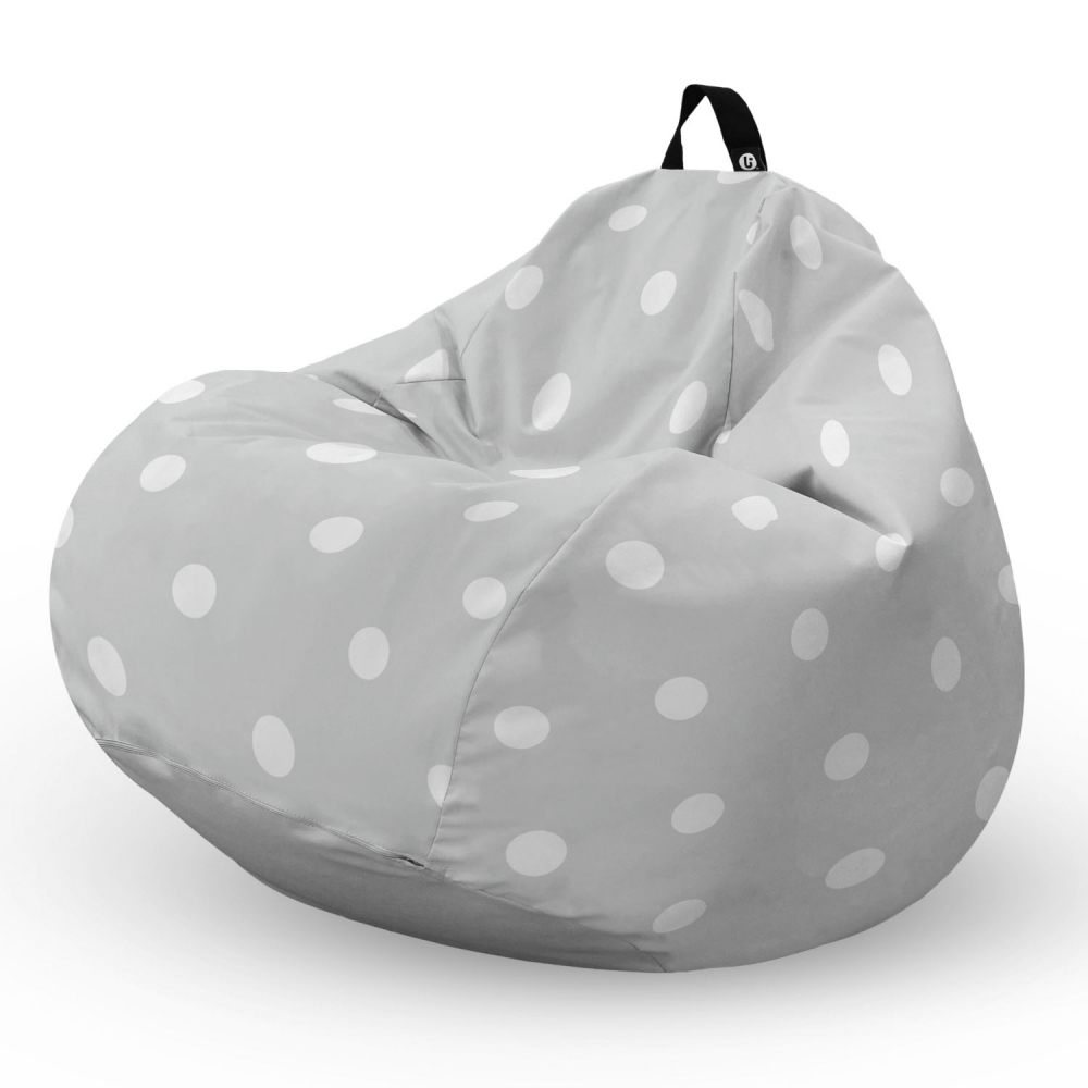 Fotoliu Puf Bean Bag XL Gri Updeco - imagine 5