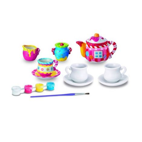 4M Set Creativ Pictat Ceai pentru Copii - imagine 3