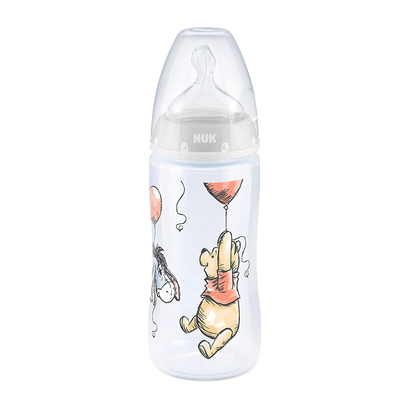 Biberon NUK Disney Eeyore 300ml, 0-6 luni