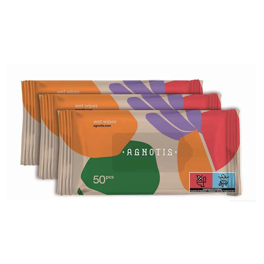 Agnotis Servetele Umede Hipoalergenice, 3x50buc - imagine 6