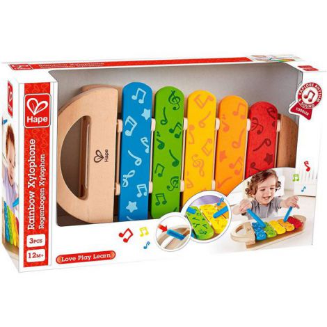 Xilofon Hape Lemn 5 Clape Jucărie Muzicală - imagine 3