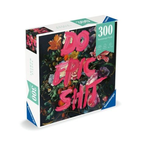 Puzzle Vază Flori 300 Piese Ravensburger - imagine 3