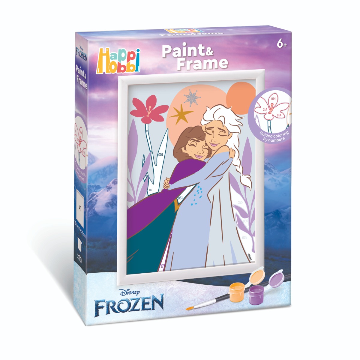 Set Pictură pe Numere Happi Hobbi Frozen
