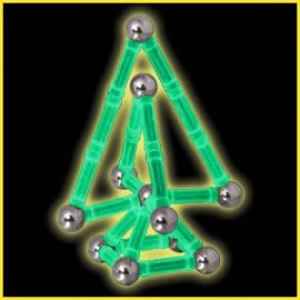 Geomag GLOW 42 - Set Construcții Fluorescente - imagine 3