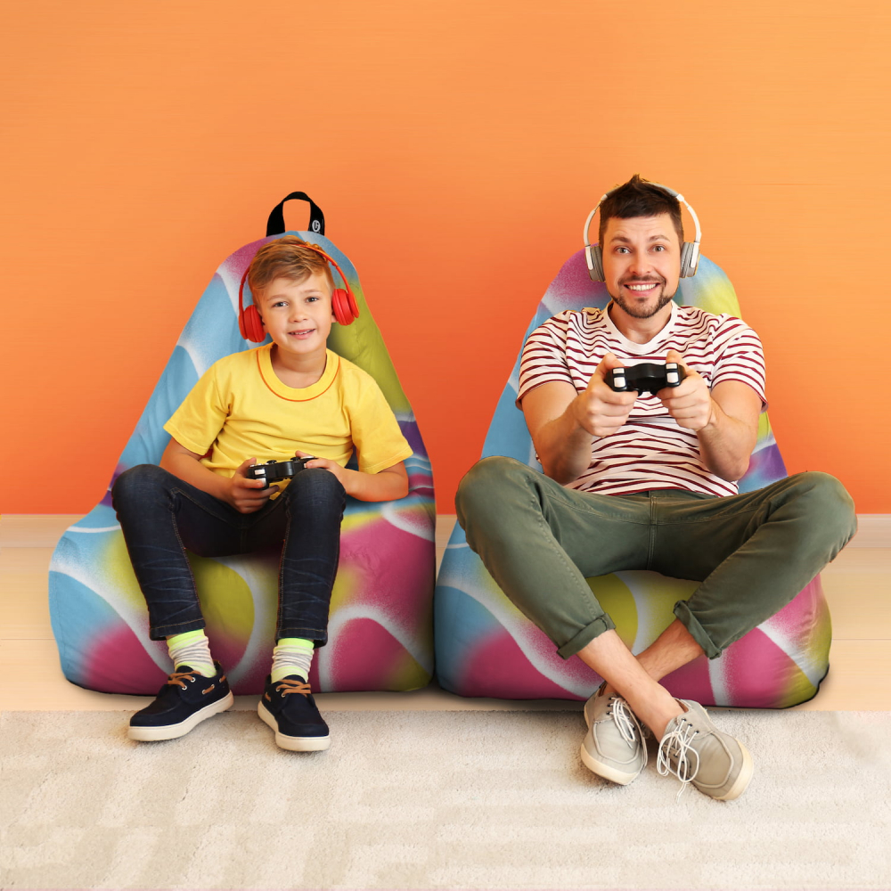 Fotoliu Puf Bean Bag Updeco Chill XL Relaxant - imagine 3