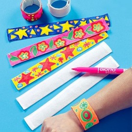 Set 5 Bratari Snap-On Decorate DIY Baker Ross - imagine 2