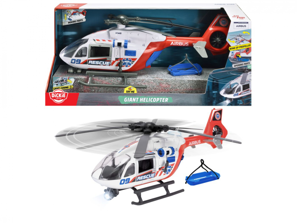 Dickie Airbus Elicopter cu Lumini și Sunete