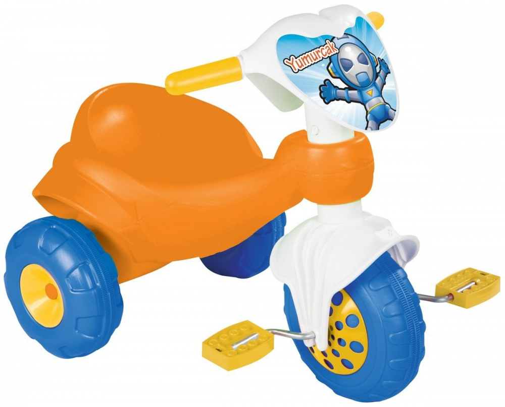 Tricicleta Pilsan Astronaut Orange - Rezistentă și Sigură
