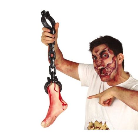 Decor Halloween Groază Picior Încătușat | Guirca