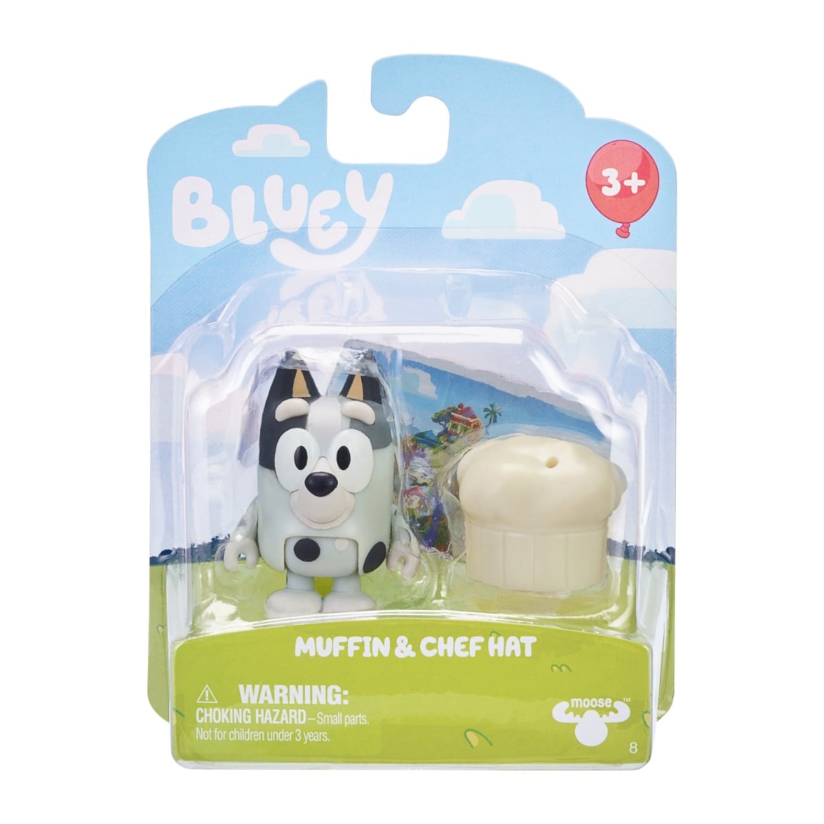 Figurina Bluey Muffin și Chef Hat - Joc Creativ