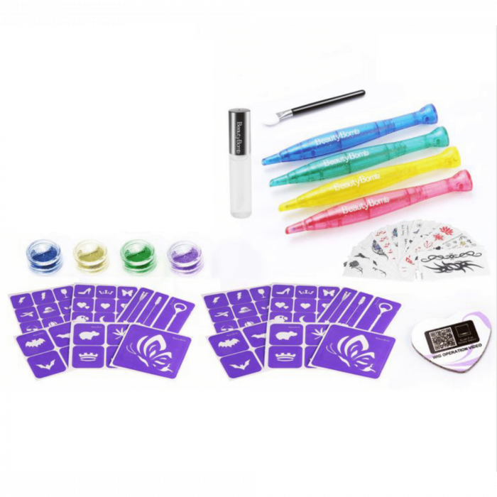 Set Tatuaje Sclipici Krista Beauty Bomb
