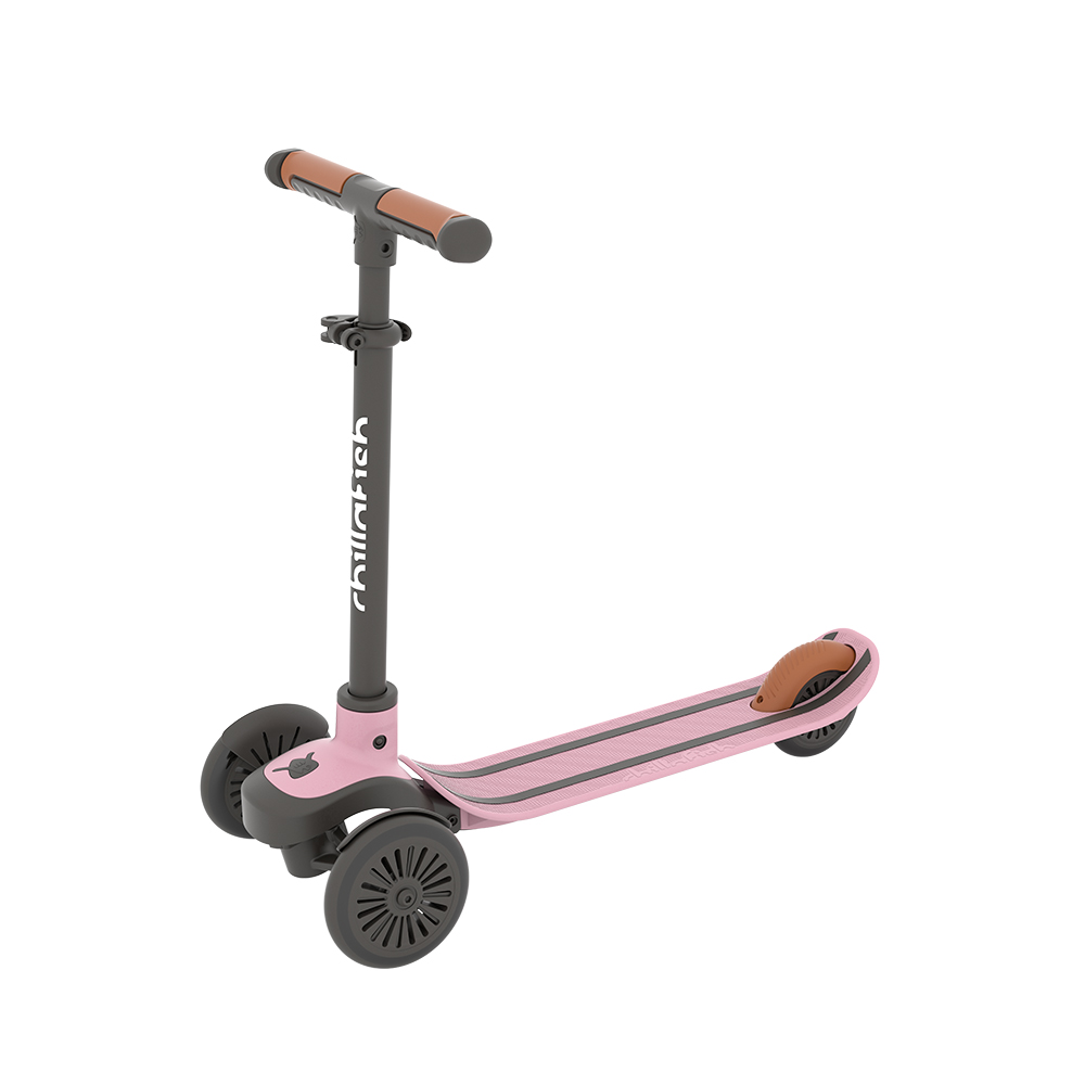 Trotineta Chillafish Scotti 2 Pink, 3 roti - imagine 8